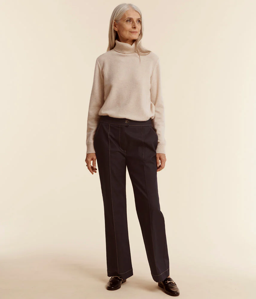 Pantalon en denim stretch PRESTON/78155/317