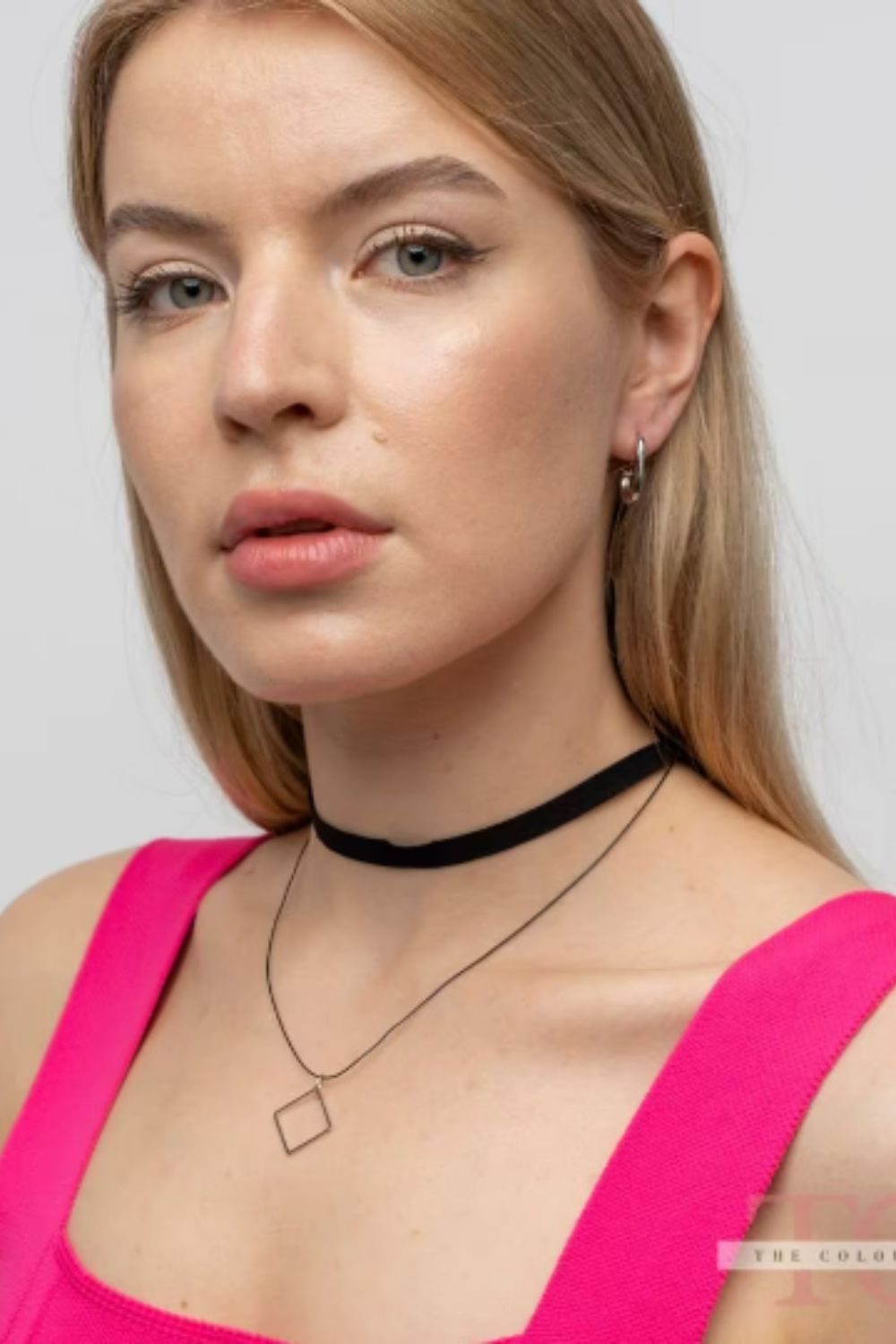The Colourful Aura Black Lace Square Gothic Victorian Vintage Emo Choker Layered Necklace
