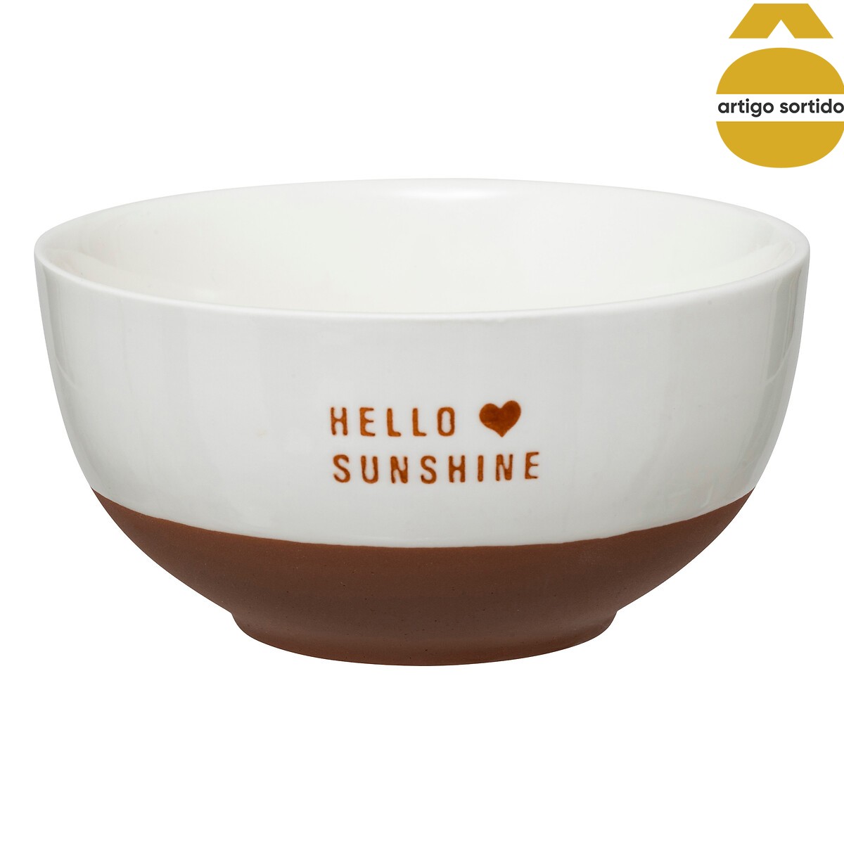 Tigela HELLO branca 45cl