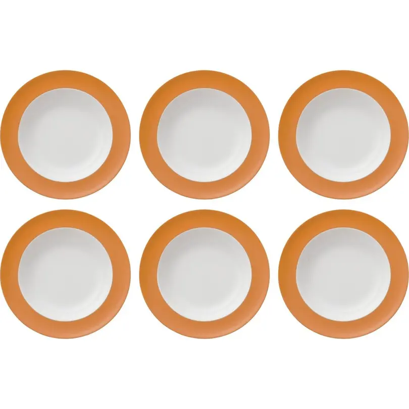 Tiefer Teller 6er-Set Sunny Day