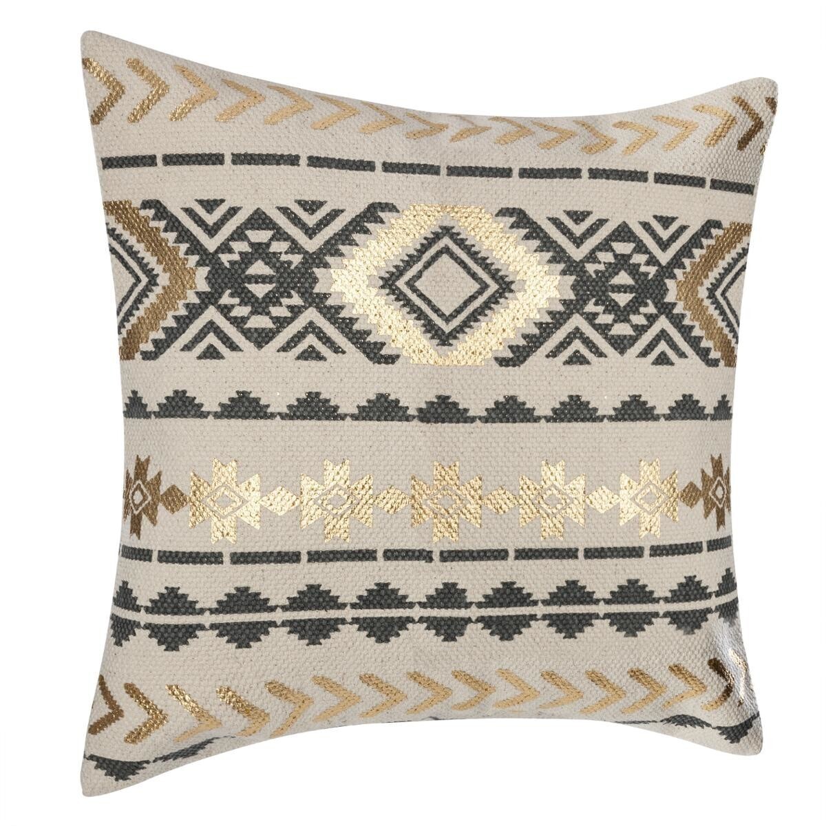 Cushion cover "Etnik" Grey, 40x40 cm