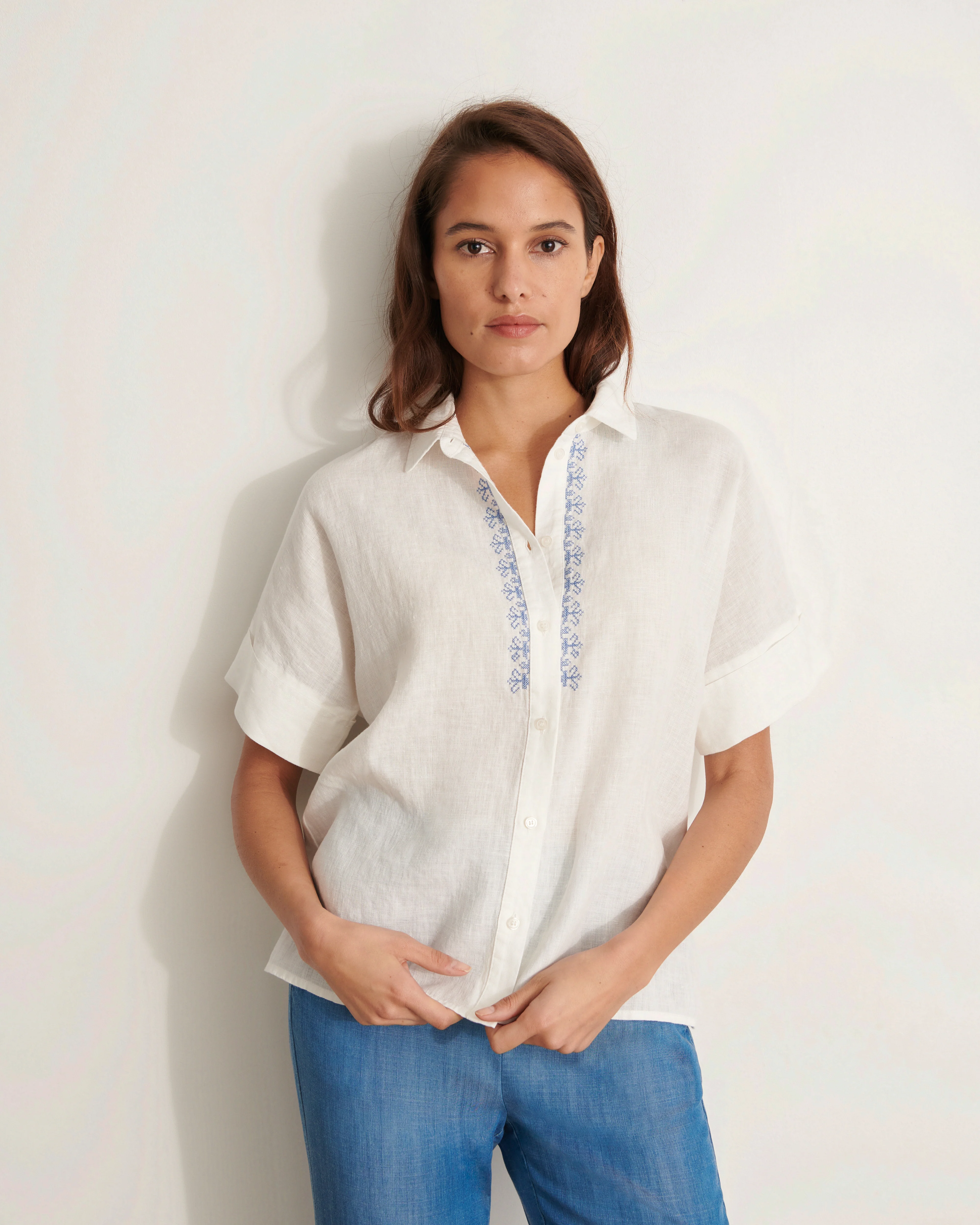 Chemise manches courtes CERISIER/11065/003