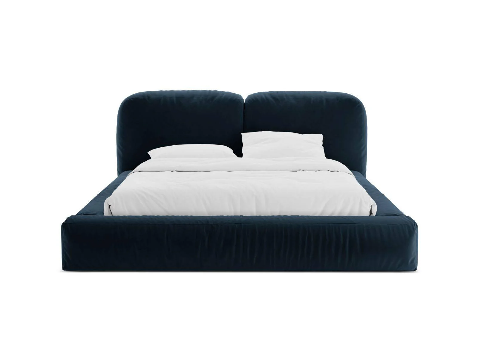 Bedframe Martina velvet 200 x 200 met opbergruimte