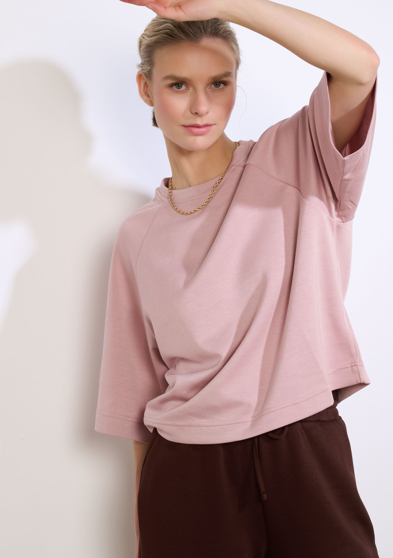 Sweater met 3/4 mouwen