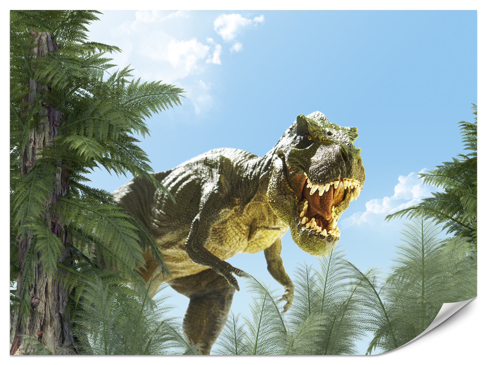 Fototapeta Wielki dinozaur 100x70cm
