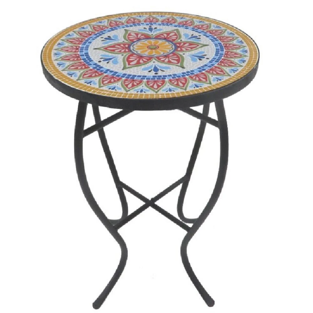 Mosaic Art Collection Accent Table