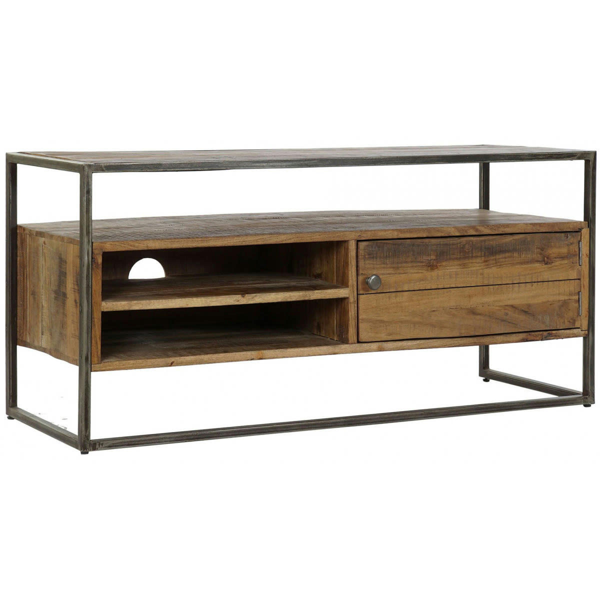 - Meuble de télévision bois de mangue -  120x40x56cm