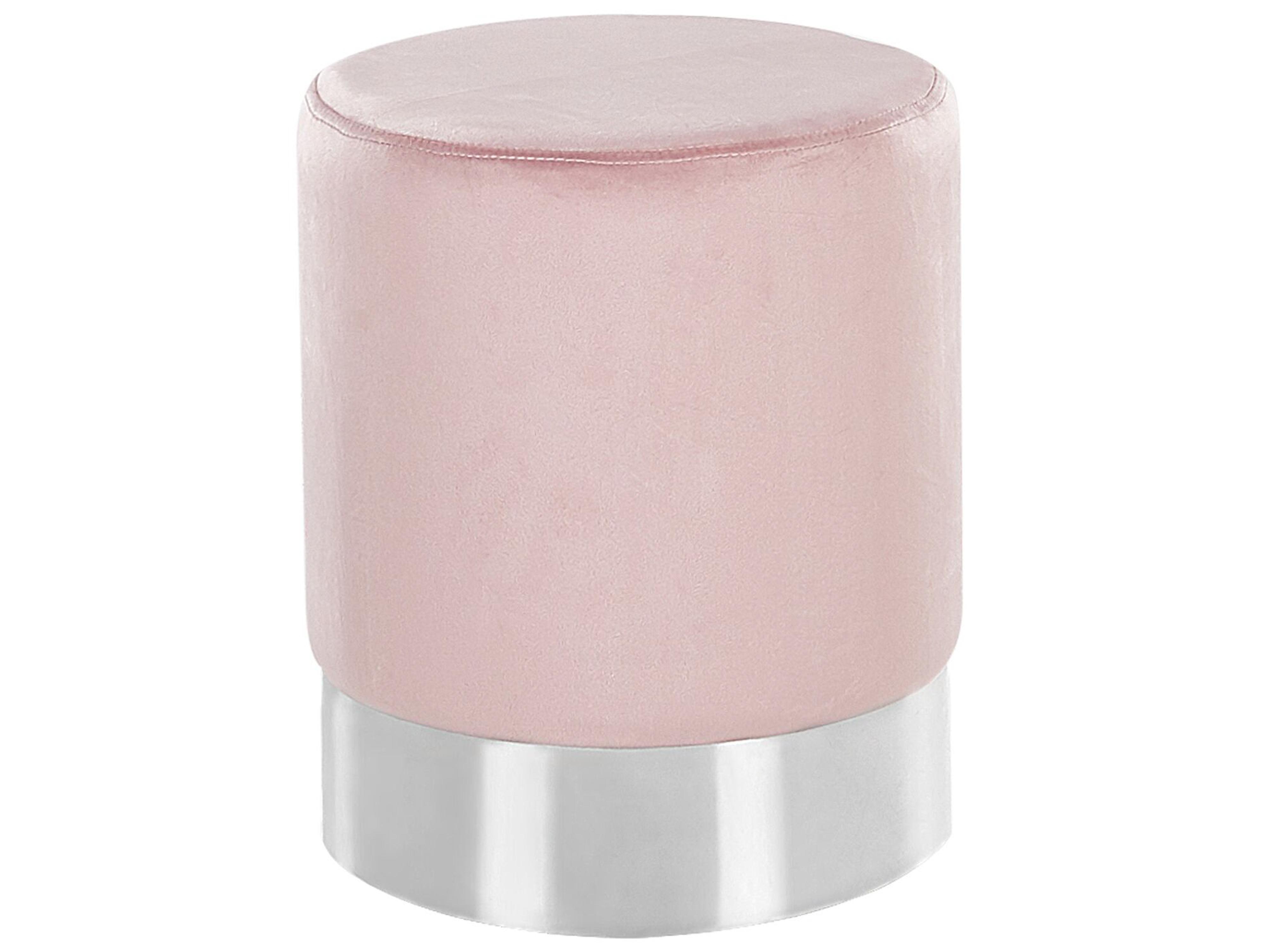 Pouffe BRIGITTE Velvet Pastel Pink