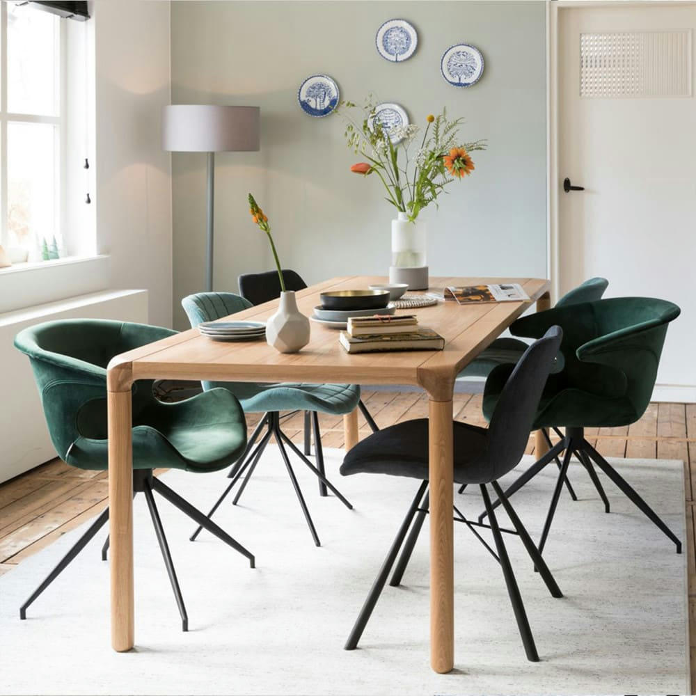 OMG - Lot de 2 chaises design bleu