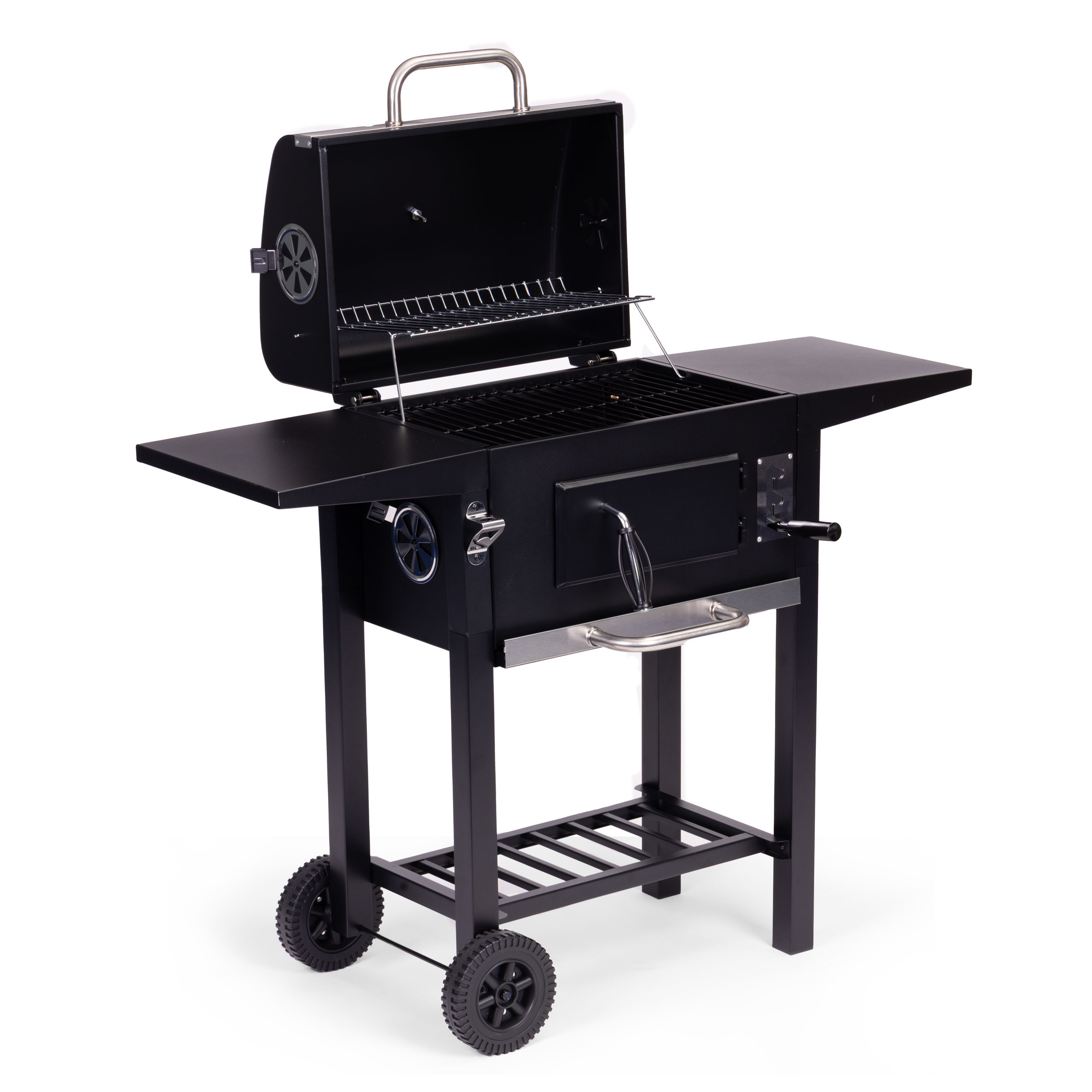 Grill węglowy ogrodowy z pokrywą regulacjaMultiGarden