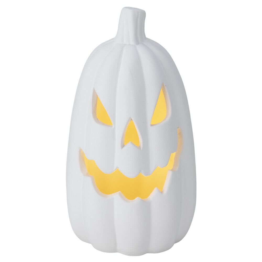 Bougeoir LED citrouille Halloween plâtre à peindre mini peinture 3ml x8 (2 modèles)