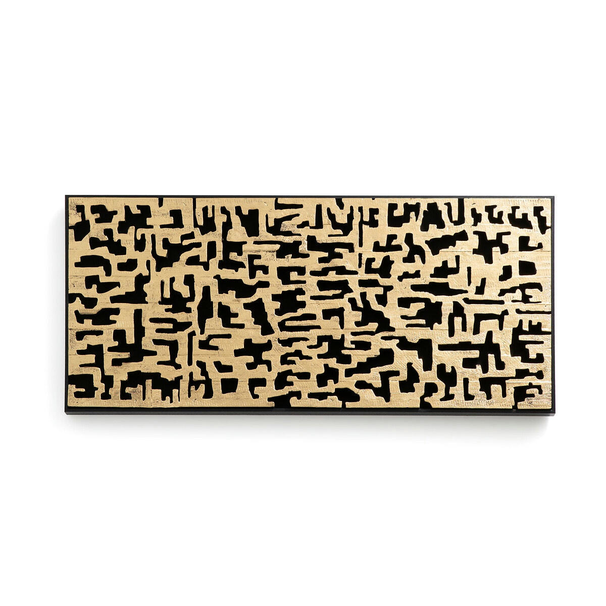 Décoration murale bois sculpté L120cm Catacombe