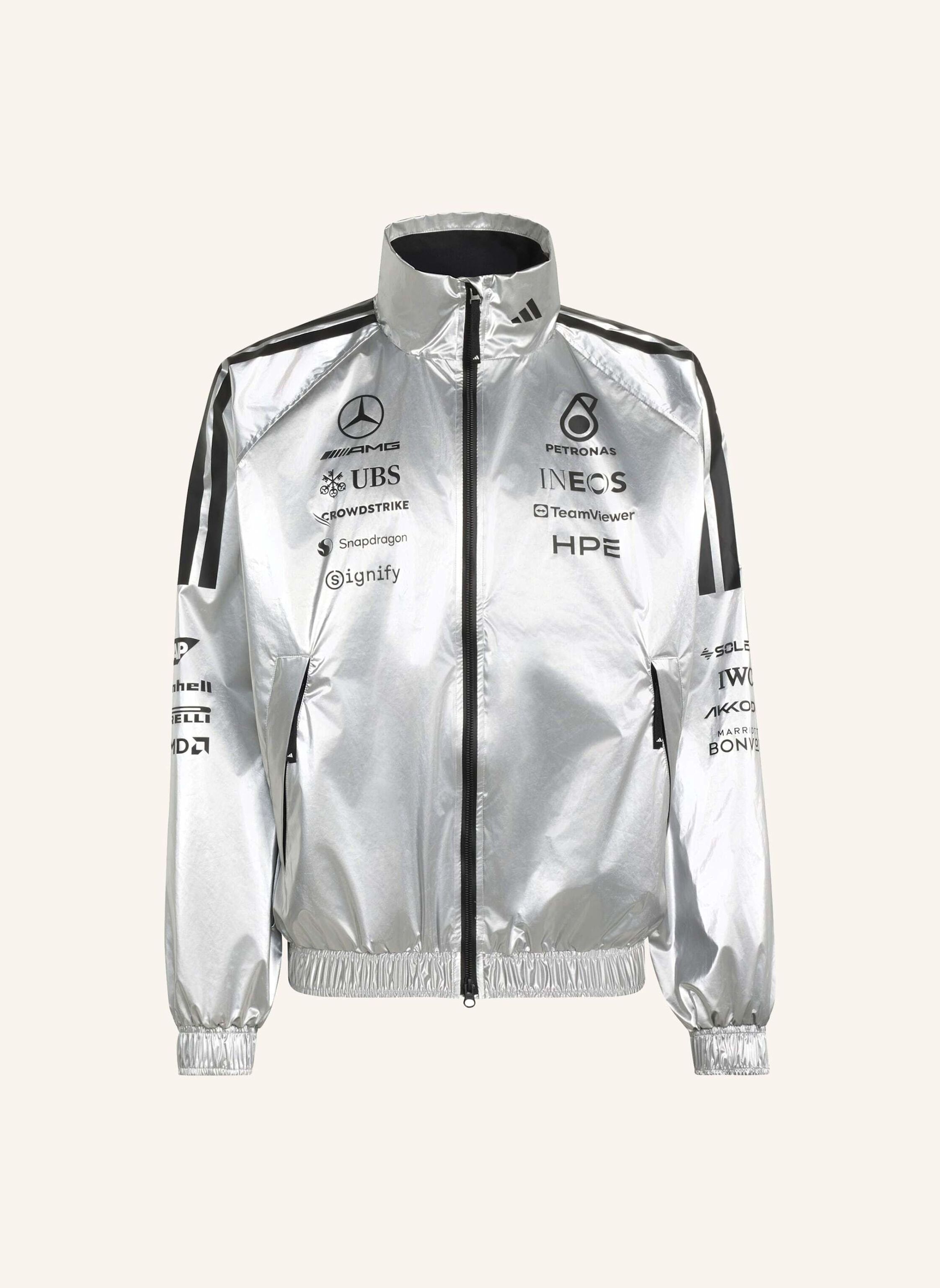 adidas MERCEDES - AMG PETRONAS FORMULA 1 TEAM SILVER JACKE