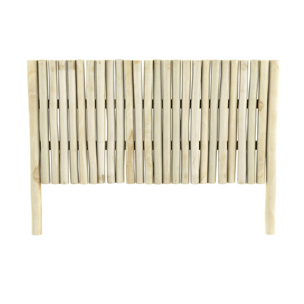 IMANI - Tête de lit 140 cm en branche de teck