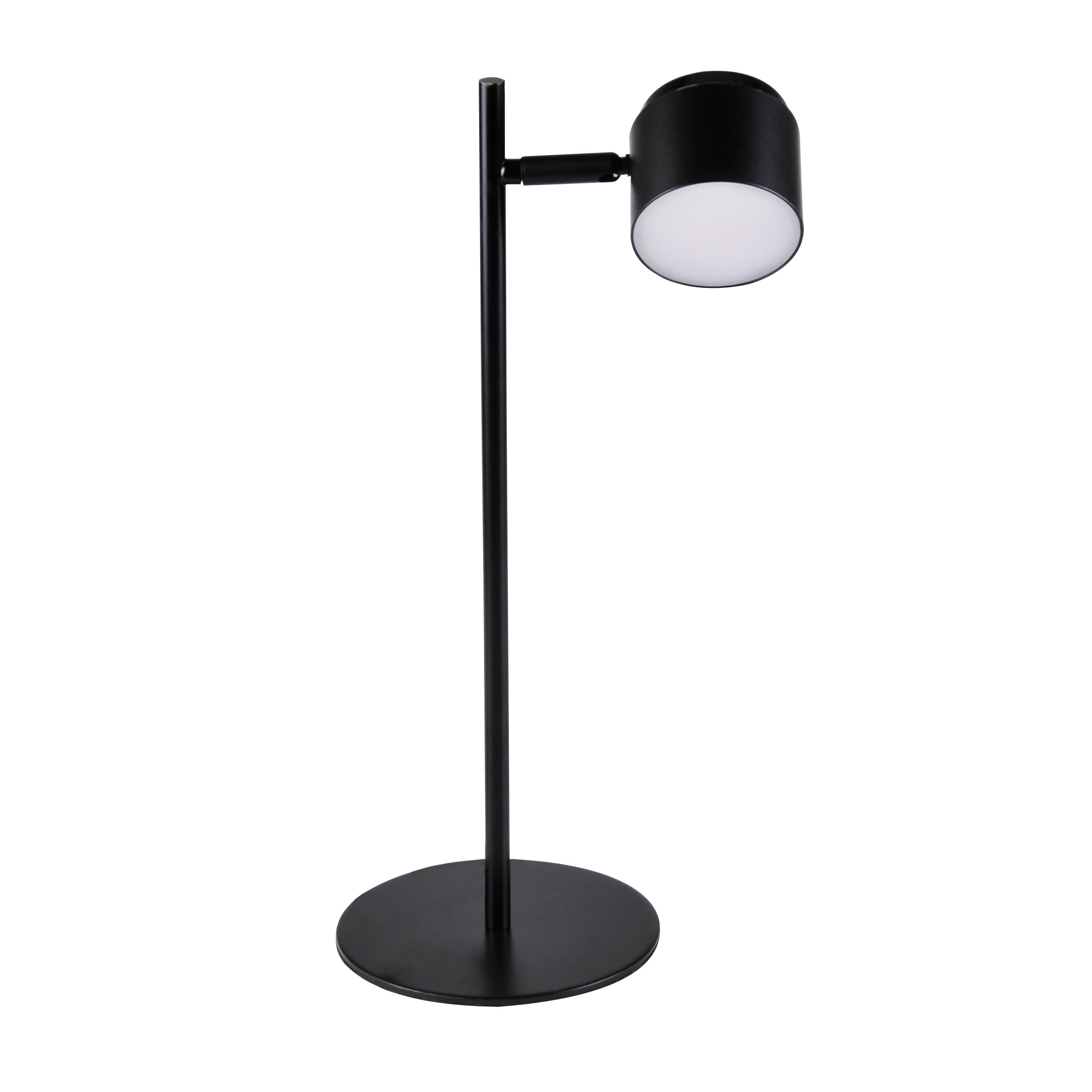 Lampka biurkowaKUBIK czarna-chromowana LED 4.2W wys:44,6cm Polux