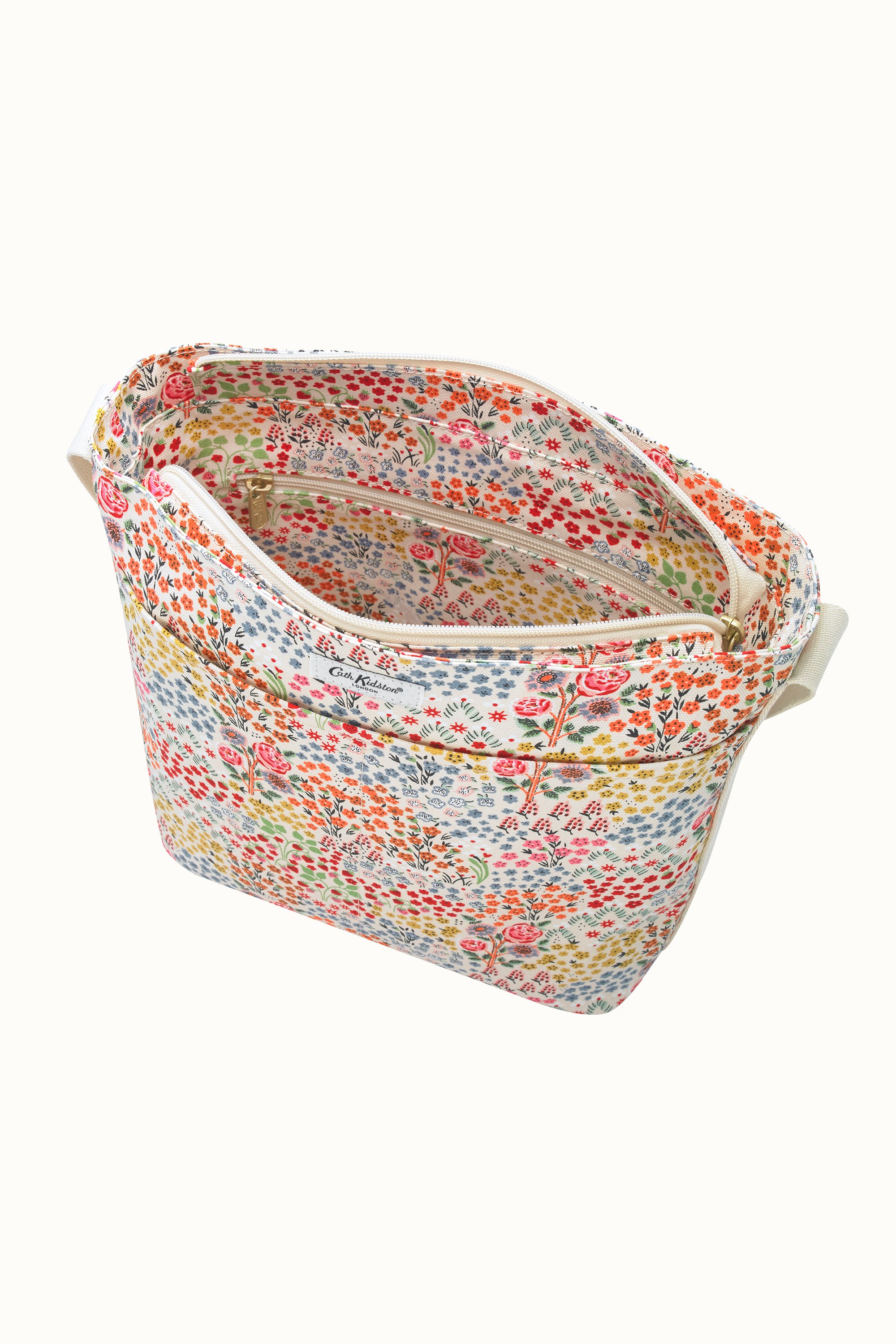 Artist Kingdom Ditsy Zipped Messenger Bag