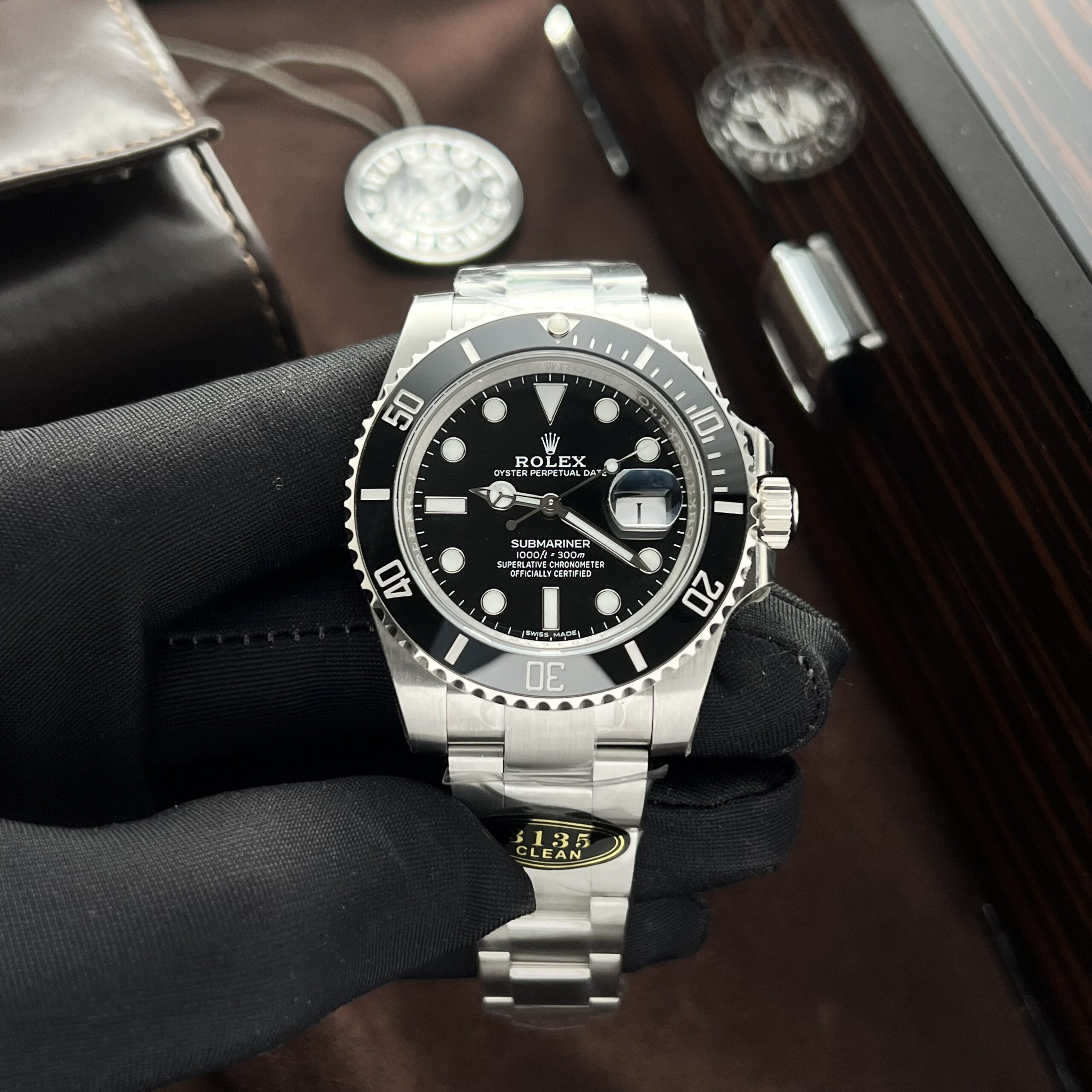 Rolex Submariner 116610LN 904L Steel Black Dial 40mm Oyster Super Clone