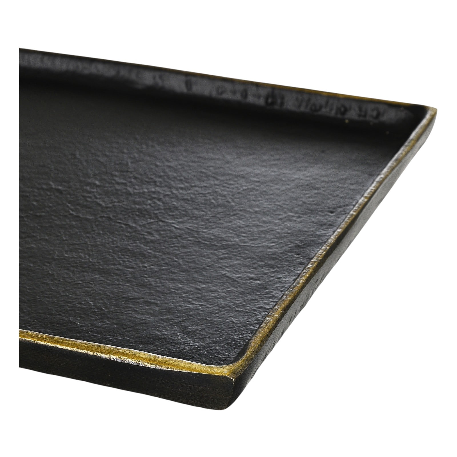 Deko-Tablett Schwarz,L 400 x B 190 x H 15 mm