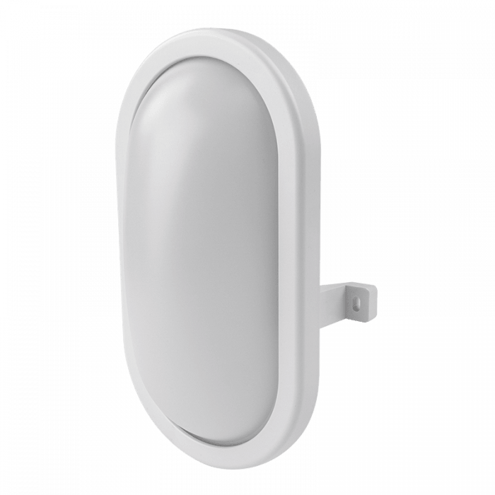 Plafon Torton owalny biały LED 1x8W 21,6cm 640lm IP54 Ecolight