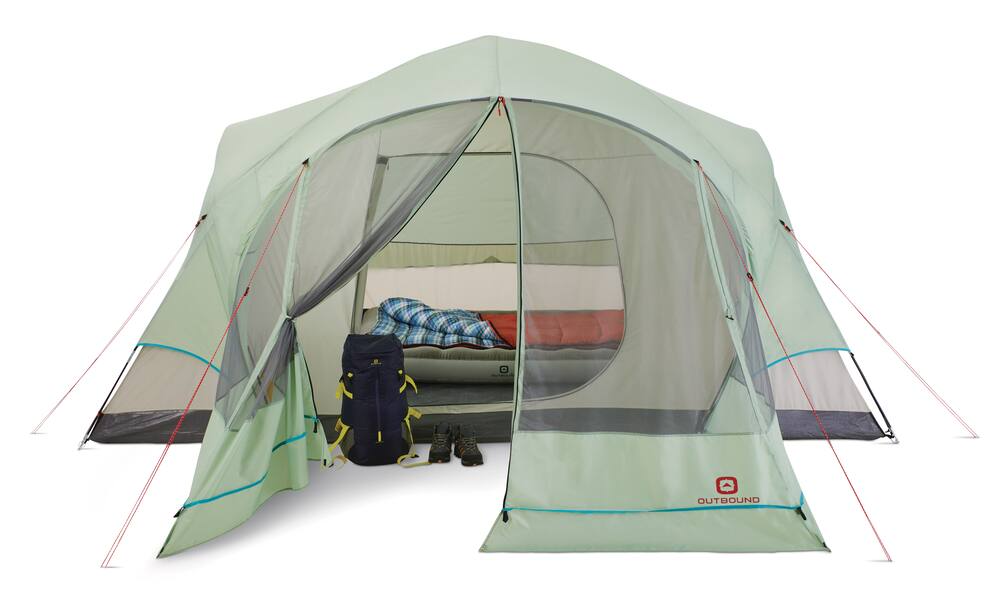 Outbound 10-Person Dome Tent with Screen Room