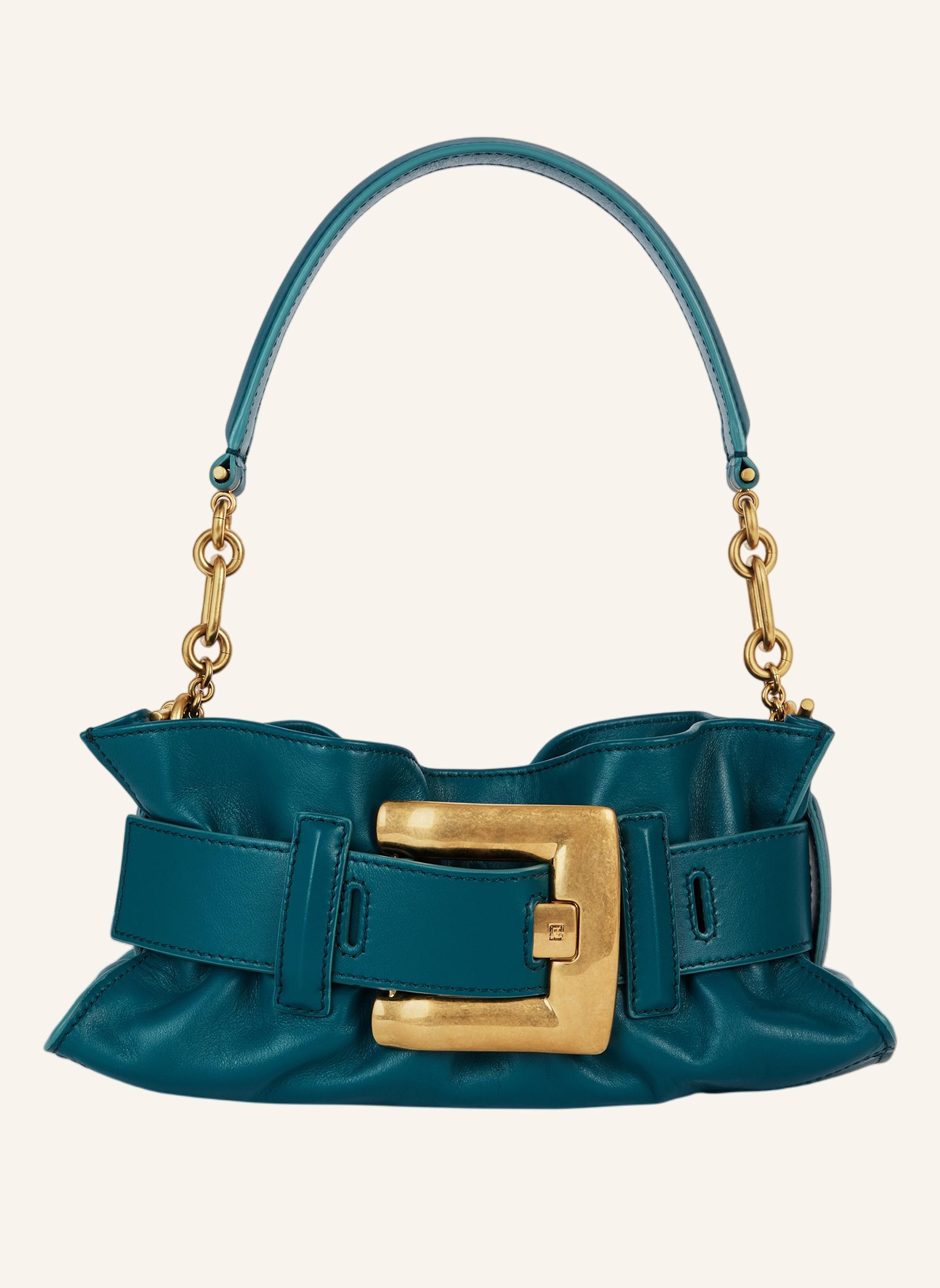 BALMAIN Anthem Mini-Tasche aus Glattleder