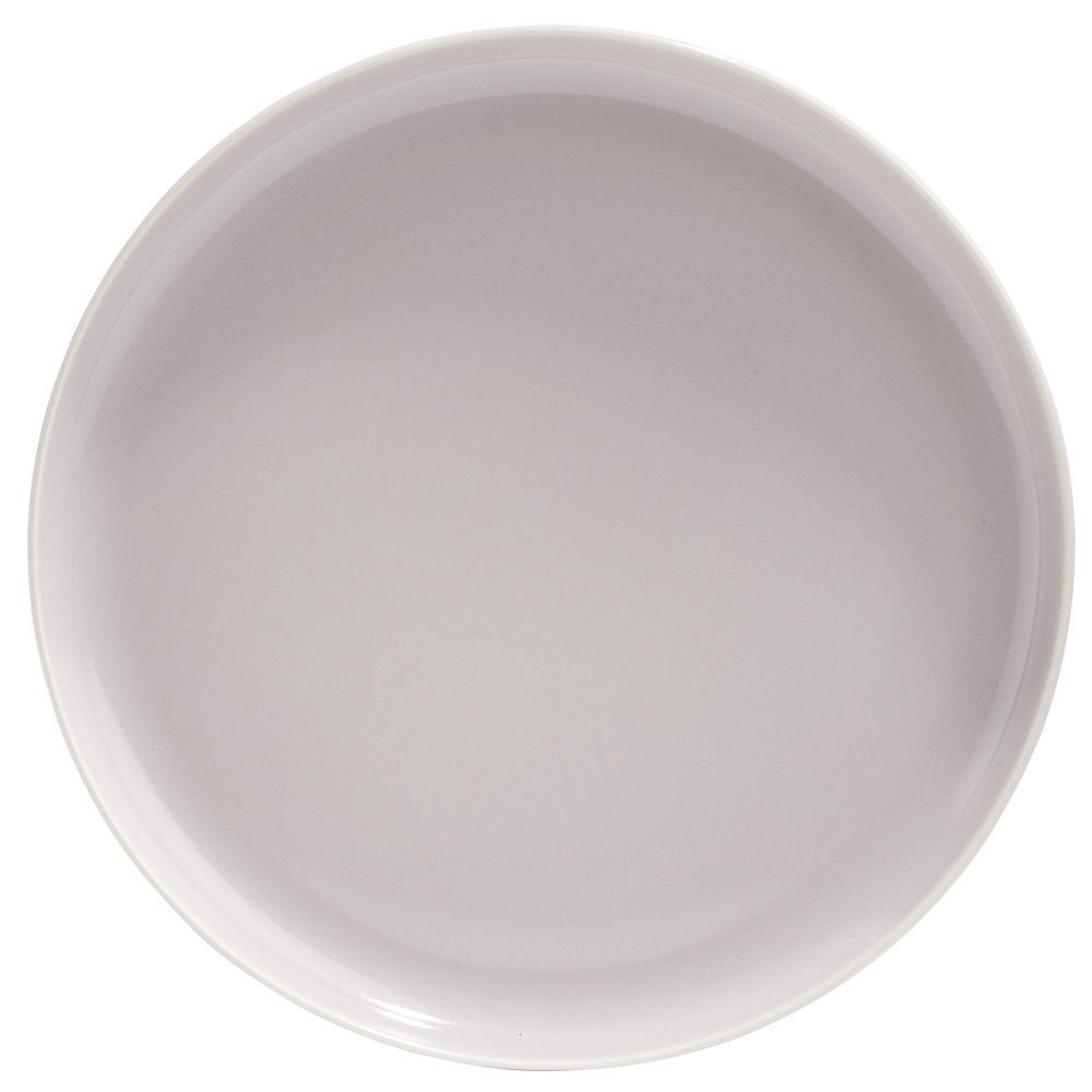 Assiette à dessert Oslo porcelaine gris Ø19cm