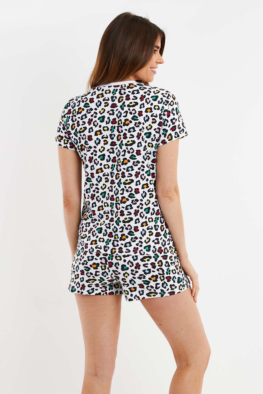 Threadbare Cotton 'Cara' Shortie Pyjama Set