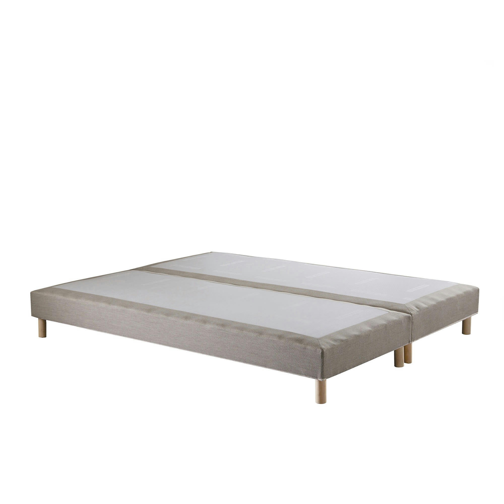 SYMBIOSE - Sommier tapissier Beige 160x200