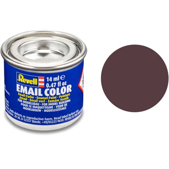 Revell Leather Brown Matte Enamel Paint 14ml (84)