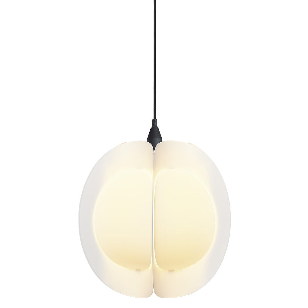 Suspension design origami blanc Ø38xH35cm