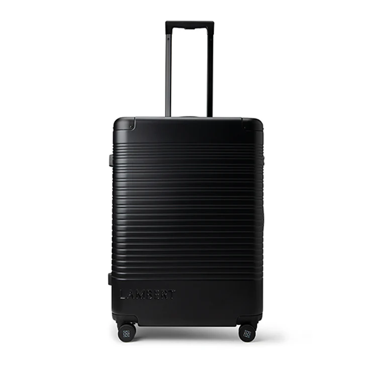 The Milan – Medium Black Check-In Suitcase