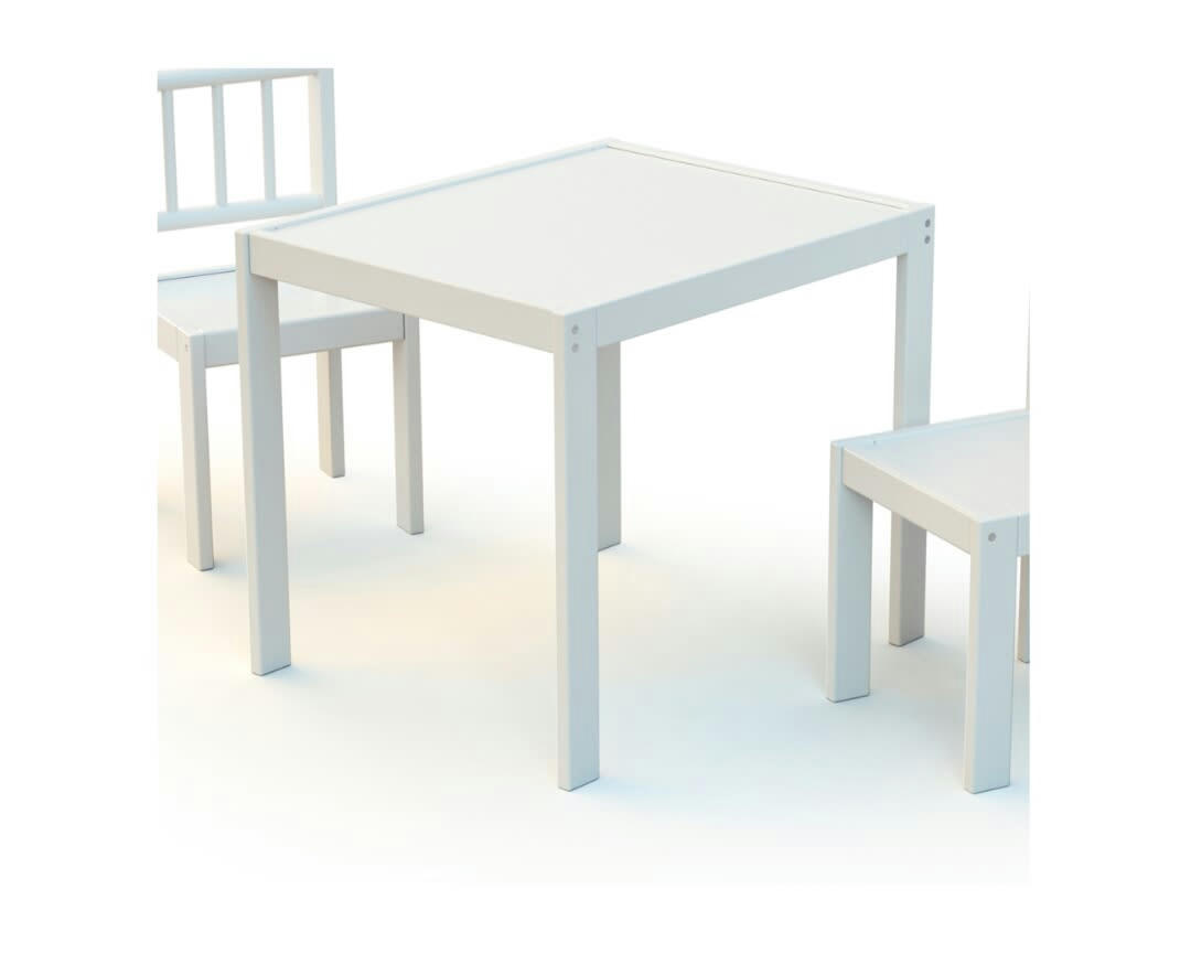 - Table enfant blanc