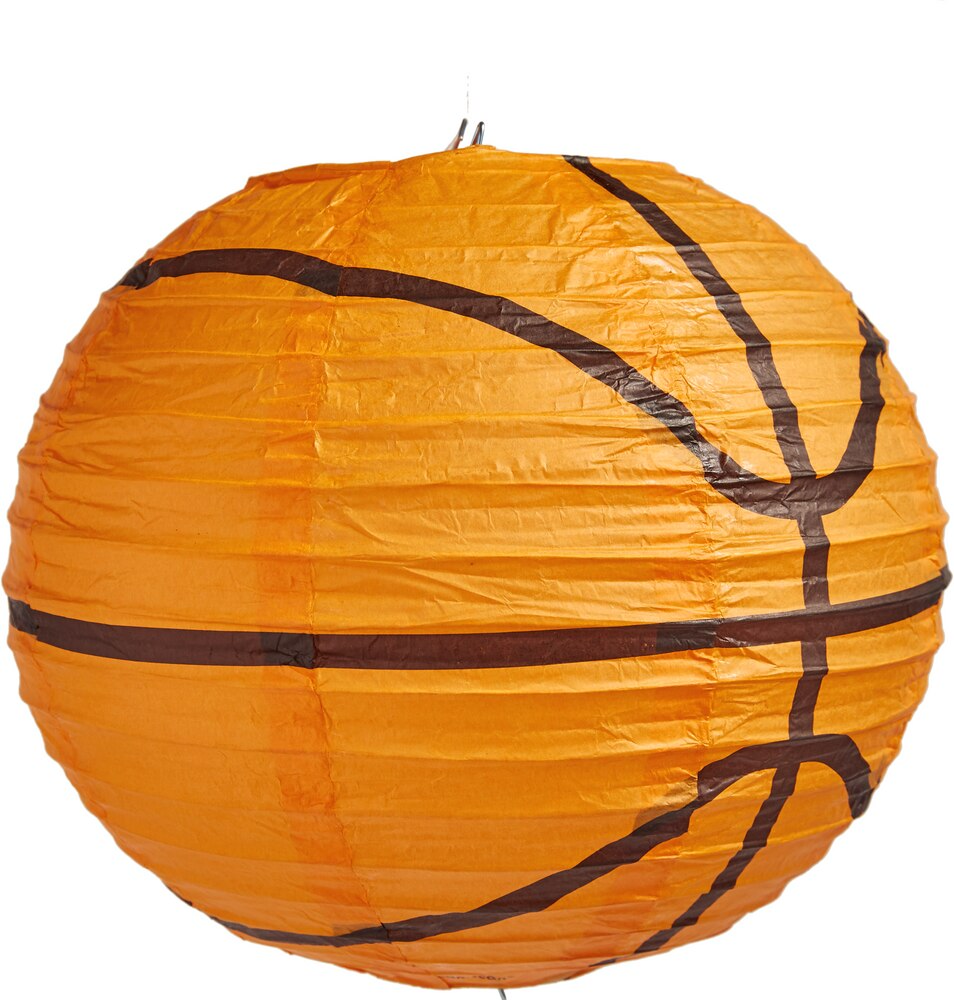 Basketball Paper Lanterns, 3-pk
