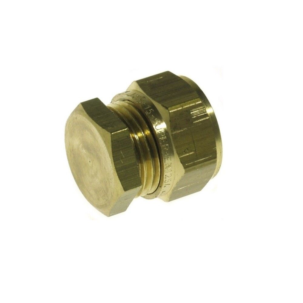 SLUTTSTYKKE MESSING 10MM