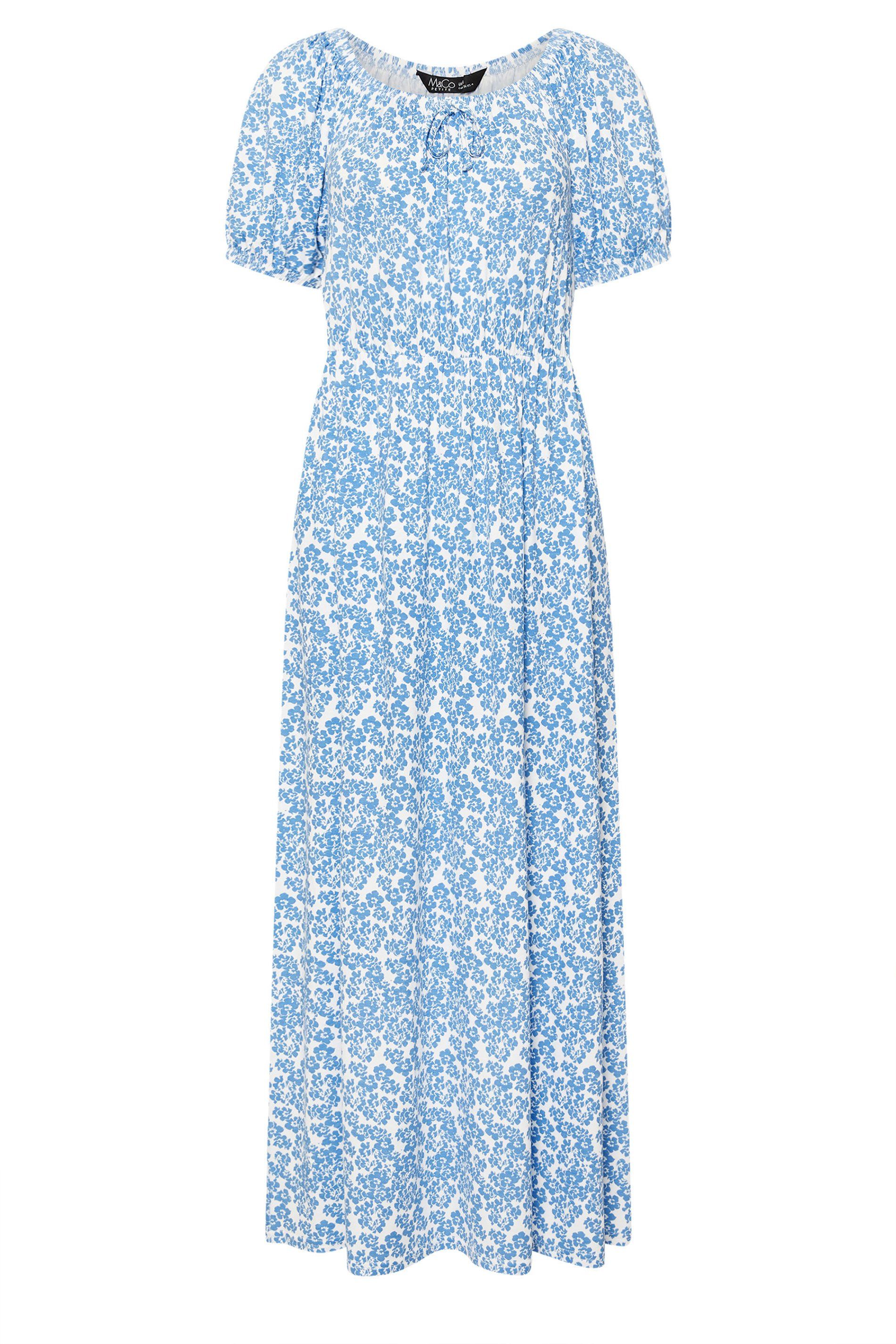 M&Co Petite Ditsy Floral Midi Dress