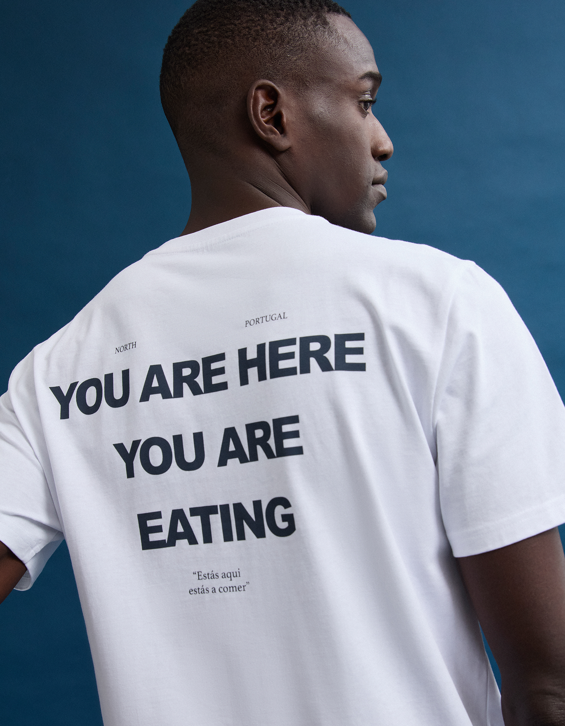 T-shirt 'Native Enthusiasm', Homem, Branco