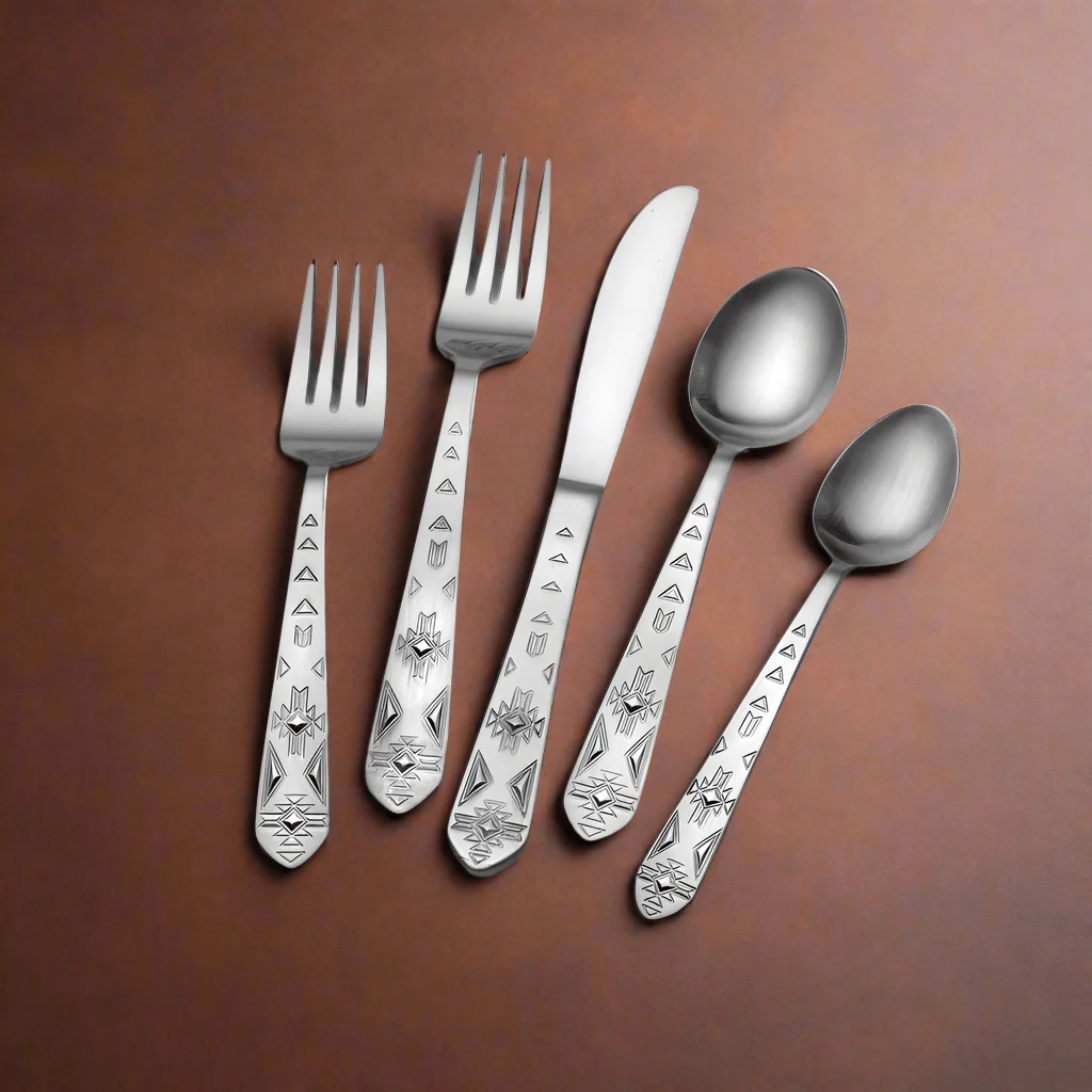 Pueblo 20 Piece Flatware Set, Service for 4
