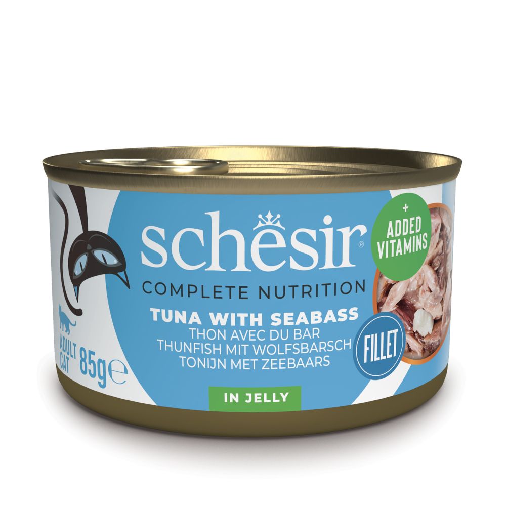 Schesir Complete Nutrition Fillet in Jelly 6 x 85g in Cans