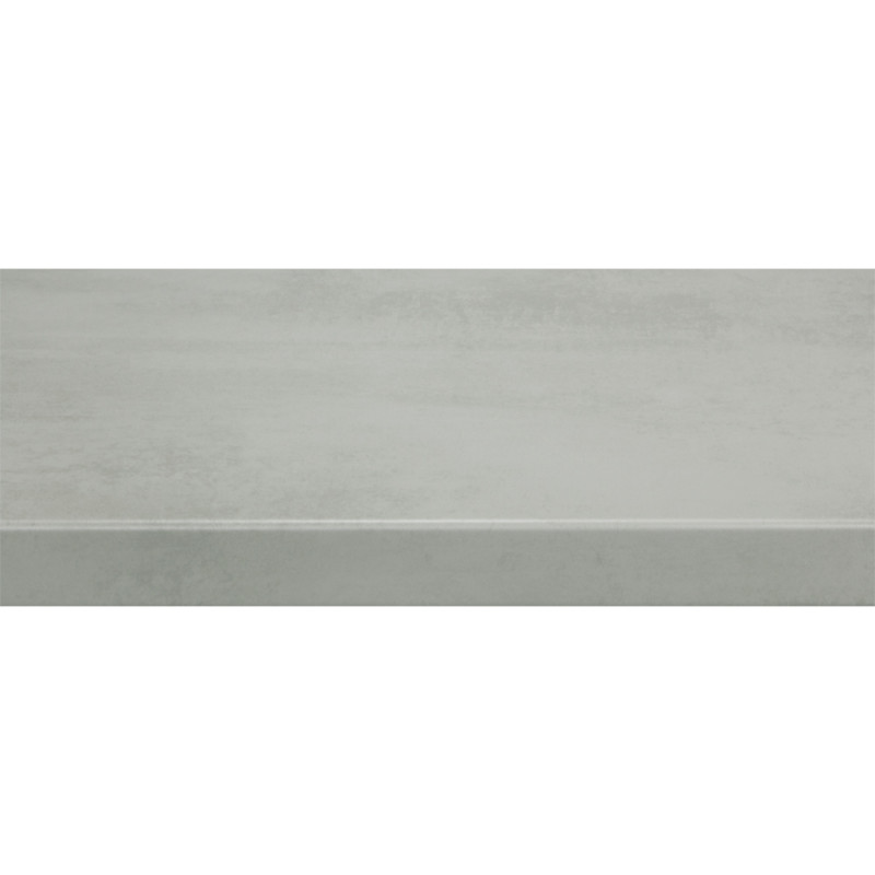 Marche stratifiée Béton gris 130 x 38 cm CANDO