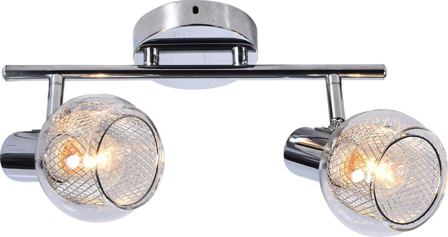 Lampa sufitowa chromowana przezroczysta GAVI 2xE14x60W Lampex