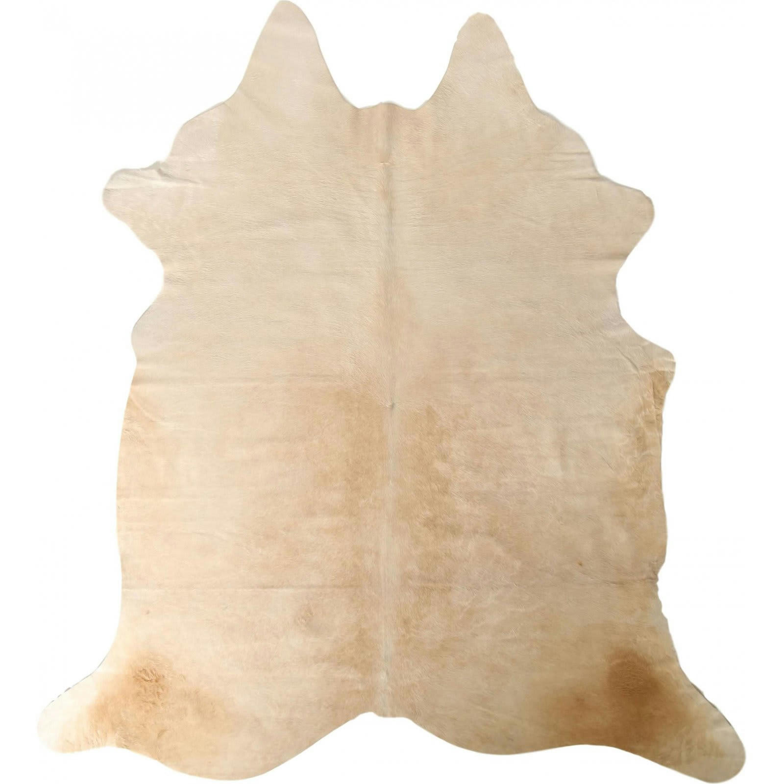 EXOTIC - Tapis peau naturelle Cuir Blanc