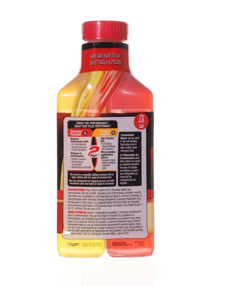 Rislone 2-Part High-Mileage Automatic Transmission Repair, 500-mL