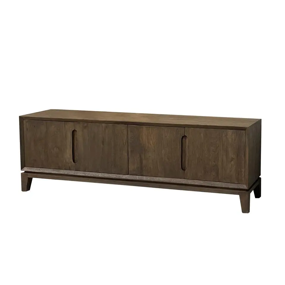 Livingfurn - TV meubel Cortez - 170x55x40 cm - Mangohout