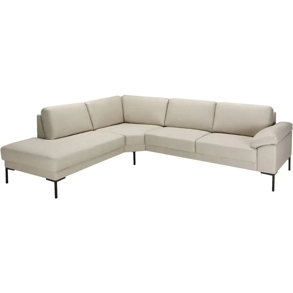 Hoekbank Tom links - Basel - beige