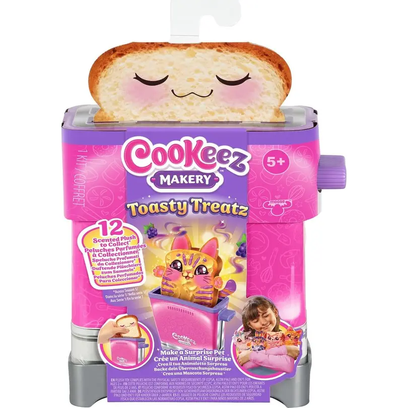 Plüschtier 4-teilig Cookeez Makery Toasties