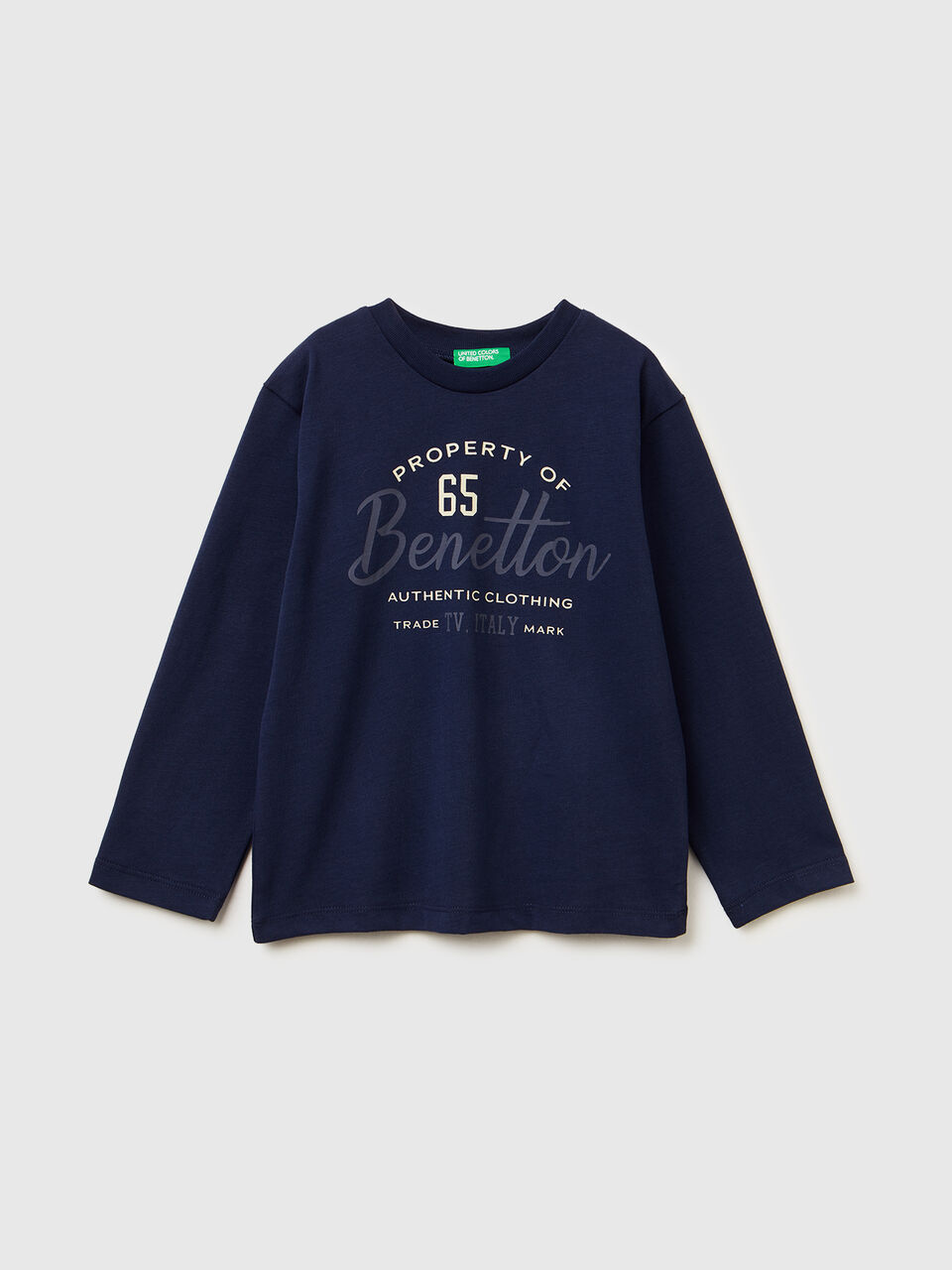 Crew neck t-shirt in warm cotton