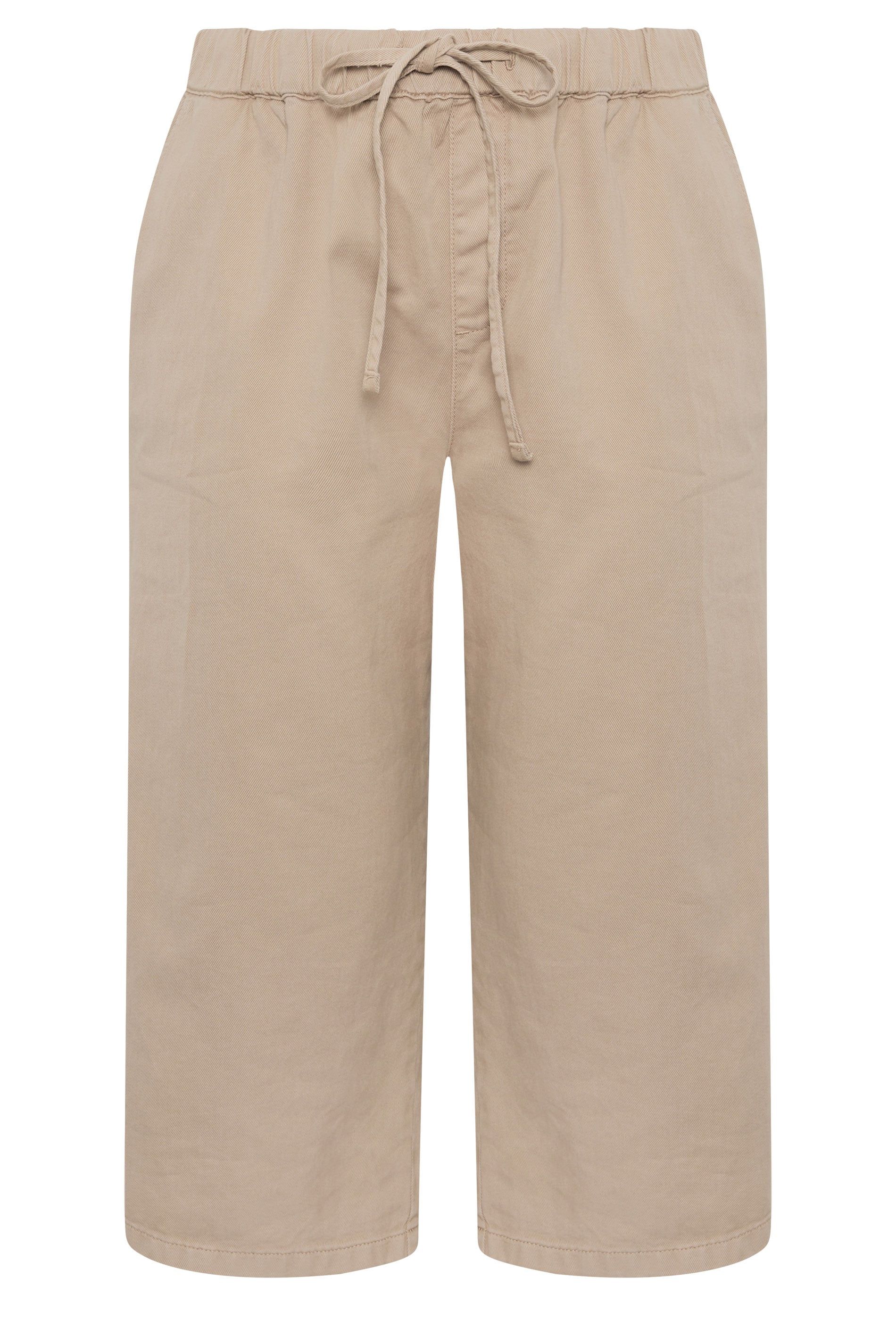 Yours Cropped Denim Trousers