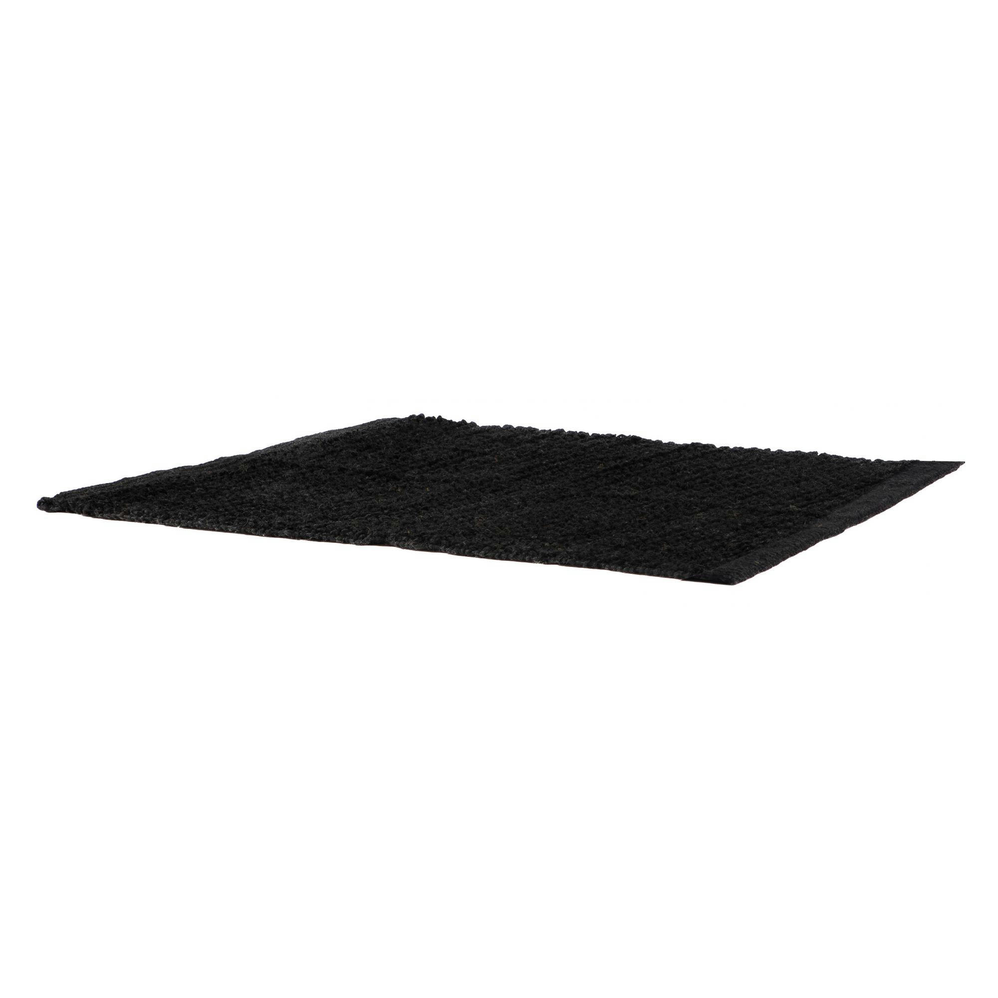 ELIOS - Tapis  en jute carbone 120 x 170