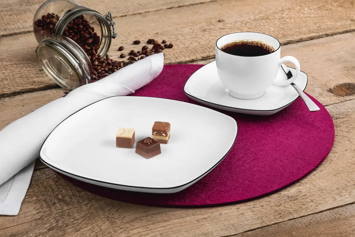 Kaffeetasse Lido Black Line