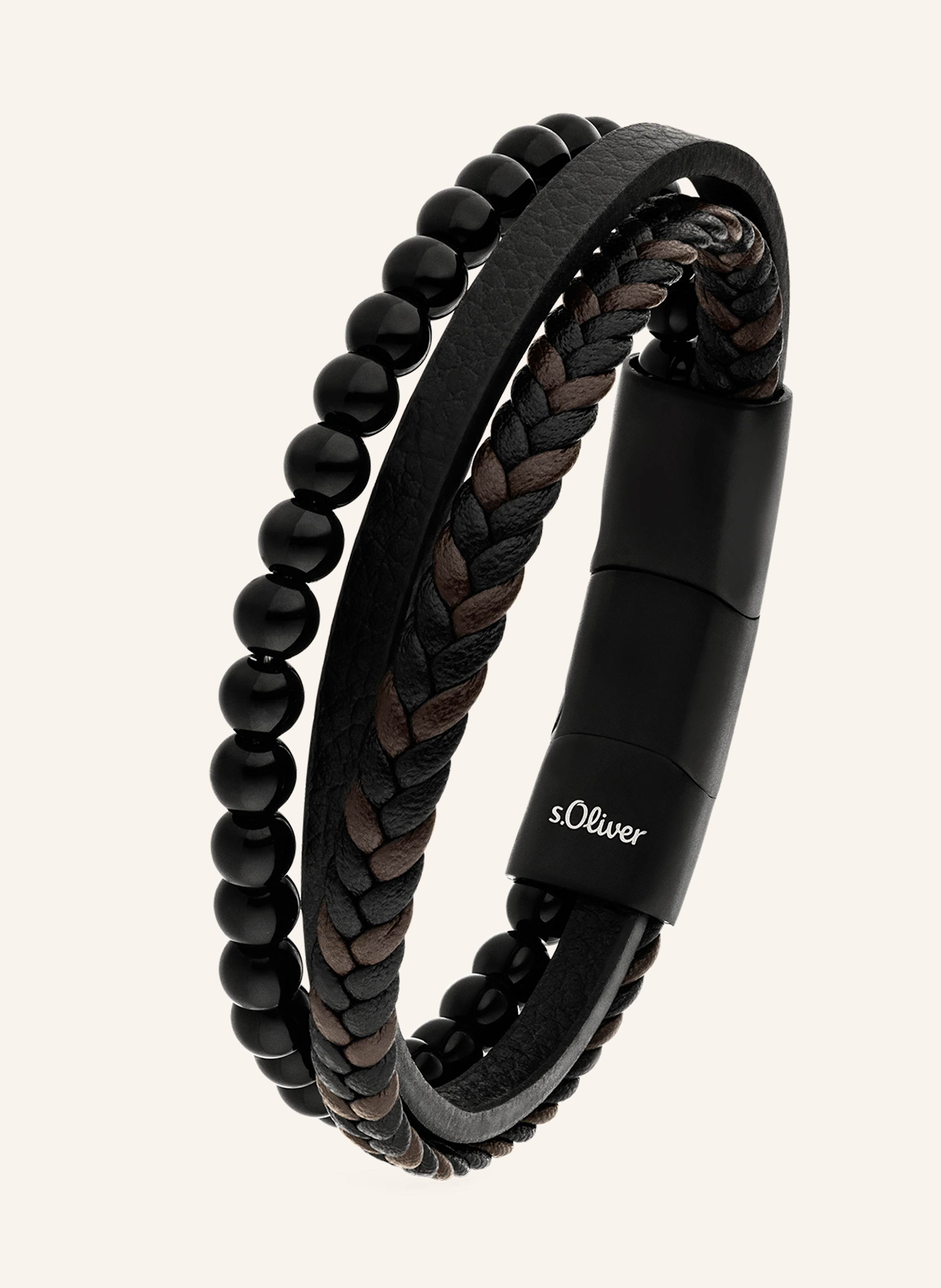 s.Oliver Armband aus Echtleder